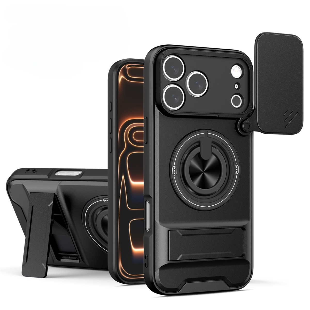 Magnetic Phone Case for IPhone - Camera Lens Protector avaliação e preço