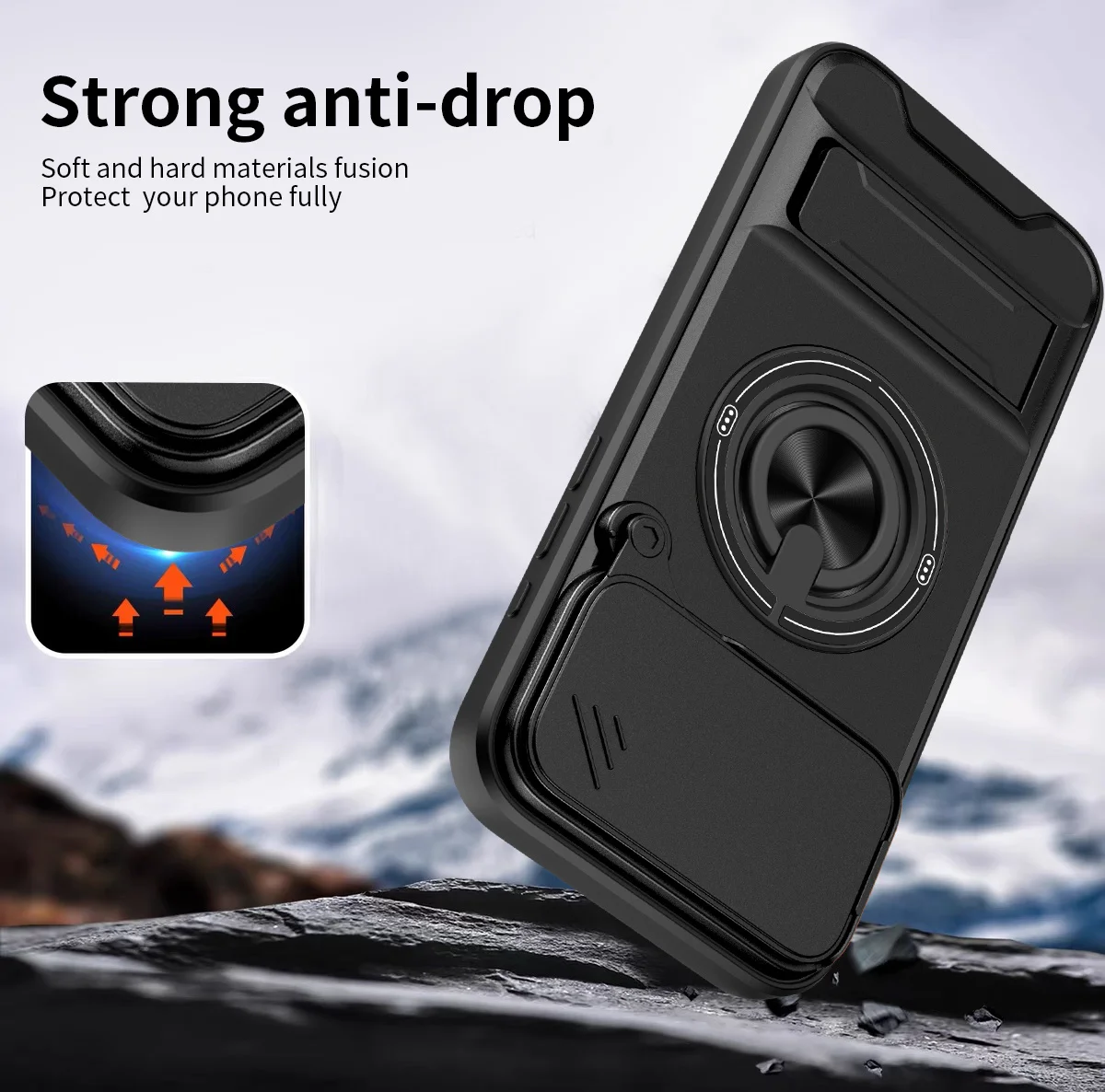 Magnetic Phone Case for IPhone - Camera Lens Protector avaliação e preço
