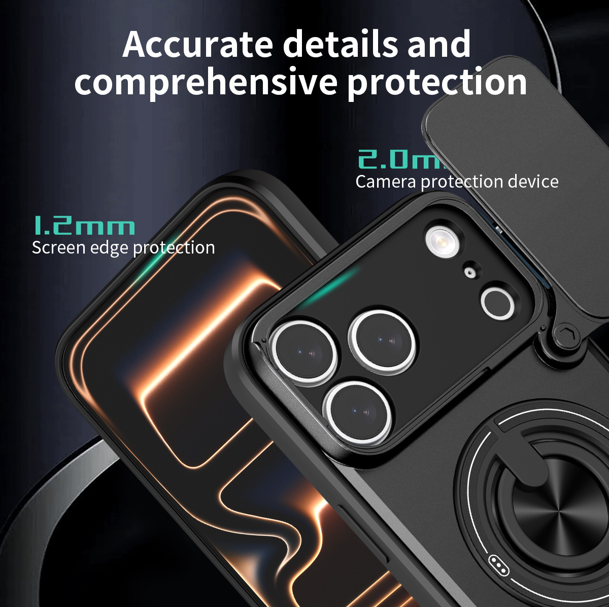 Magnetic Phone Case for IPhone - Camera Lens Protector avaliação e preço