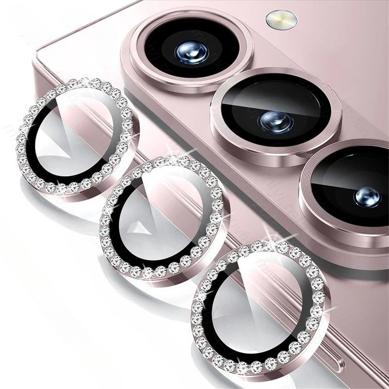 3D Sparkling Rhinestone 9H Len - Tempered Glass Screen 9H avaliação e preço