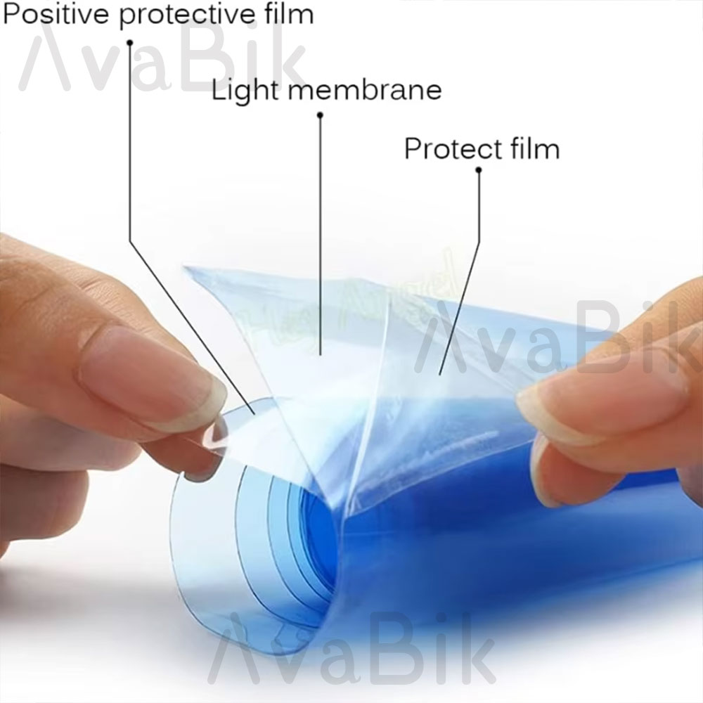 30CM Car Headlight Blue Tint F - Anti Blue Light Film avaliação e preço