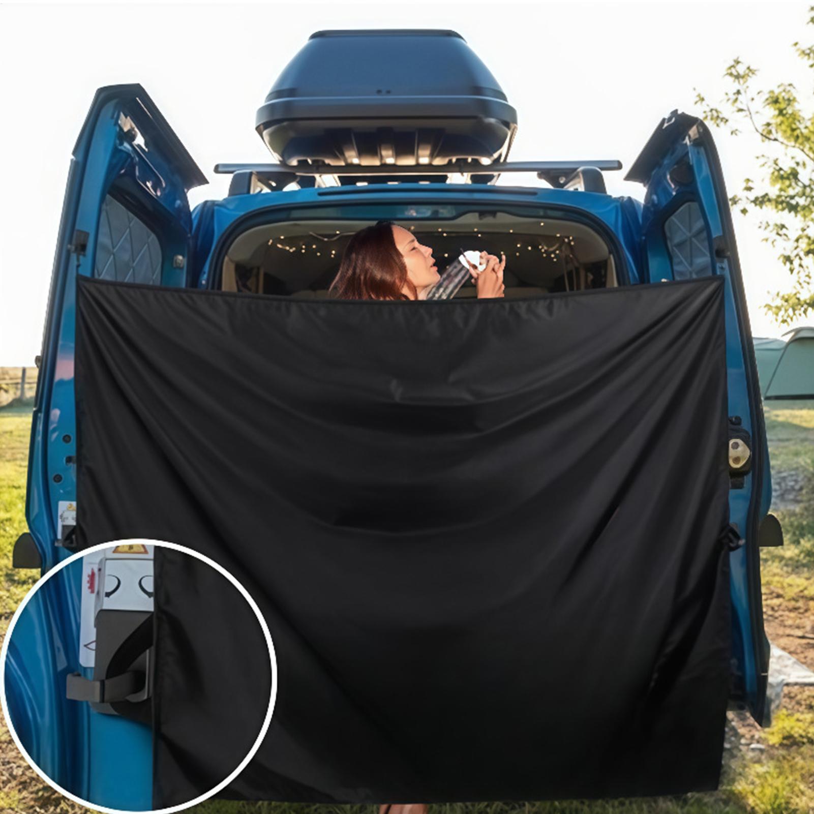 Black Large Car Privacy Drapes - Privacy Screen Protector avaliação e preço