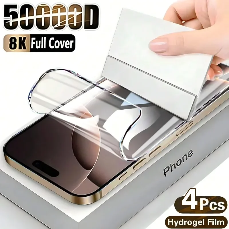 4Pcs Screen Protector for iPho - Oleophobic Coating Spray avaliação e preço